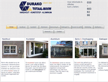 Tablet Screenshot of durako.nl